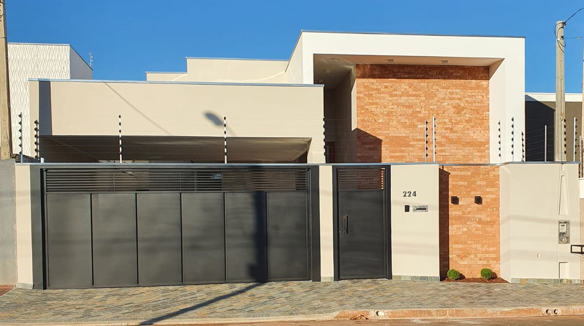 Casa de 218m² realizada pelo Profeta Construtor
